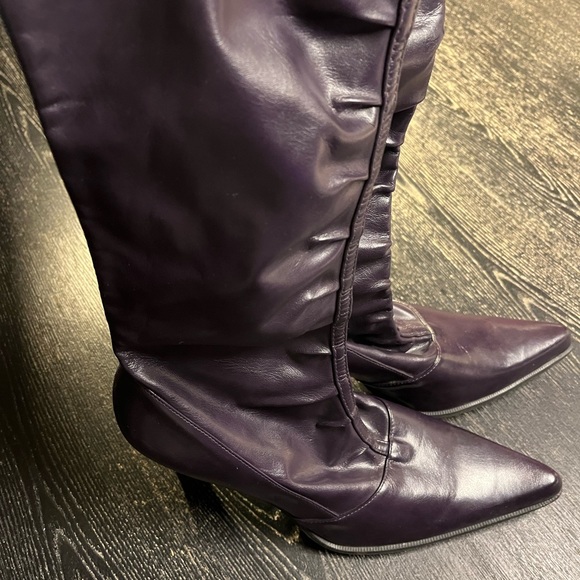 Brand New! 🥳 Franco Sarto Nice Deep Purple Boot - Picture 2 of 4